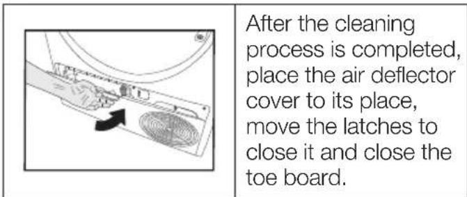 GRUNDIG GTP59243W - Cleaning the condenser - 7