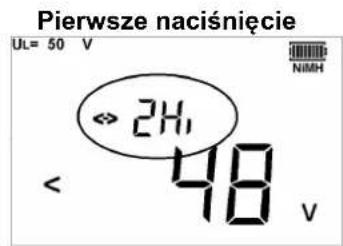 Megger Seria MFT1800 - Wybór trybu pomiaru: - 3