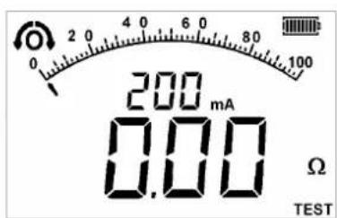 Megger Seria MFT1800 - Zerowanie rezystancji przewodów pomiarowych (maksymalnie do 9.99ohms) - 4