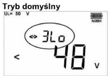 Megger Seria MFT1800 - Wybór trybu pomiaru: - 2
