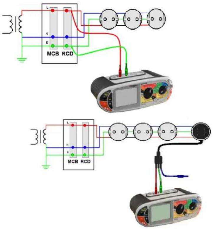 Megger Seria MFT1800 - Wyłącznik typu AC - Test 12 x I _AN (bez zadziałania wyłącznika) - 5