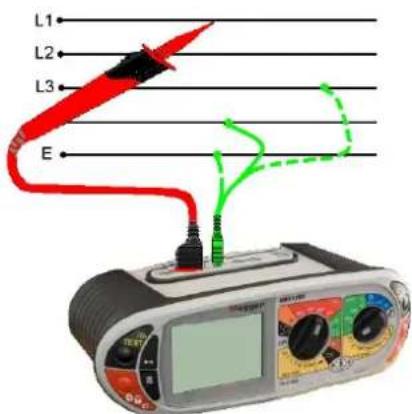 Megger Seria MFT1800 - Sonda pomiarowa z przyciskiem - 1