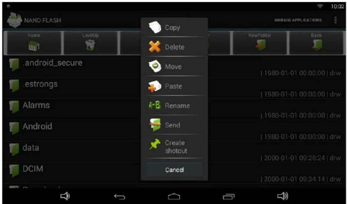 NAND FLASH Home LevelUp Copy Delete Move 1980-01-01 00:00:00 | drw .estrongs Paste 1980-01-01 00:00:00 | drw Alarms Rename 1980-01-01 00:00:00 | drw Android Send 1980-01-01 00:00:00 | drw data 2000-01-01 09:26:24 | drw DCIM Create shotcut Cancel 2000-01-01 09:34:14 | drw MANAGE APPLICATIONS NewFolder Back