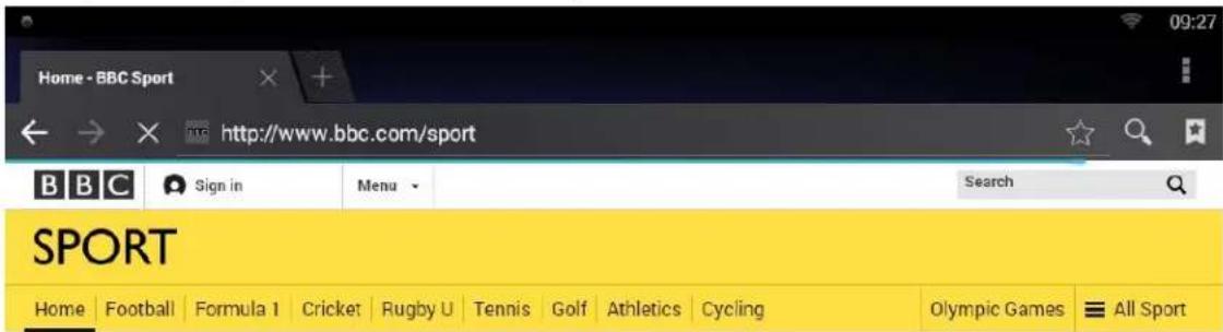 Home - BBC Sport http://www.bbc.com/sport BBC Sign in Menu Search SPORT Home Football Formula 1 Cricket Rugby U Tennis Golf Athletics Cycling Olympic Games All Sport