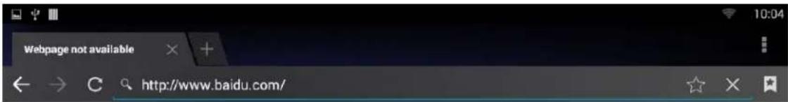 webpage not available http://www.baidu.com/