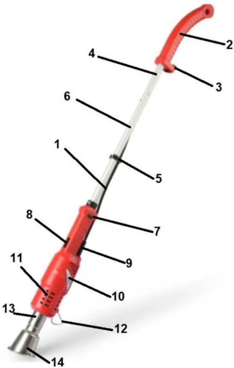 Lider DW2000 - Elementy wypalarki (budowa) - 1