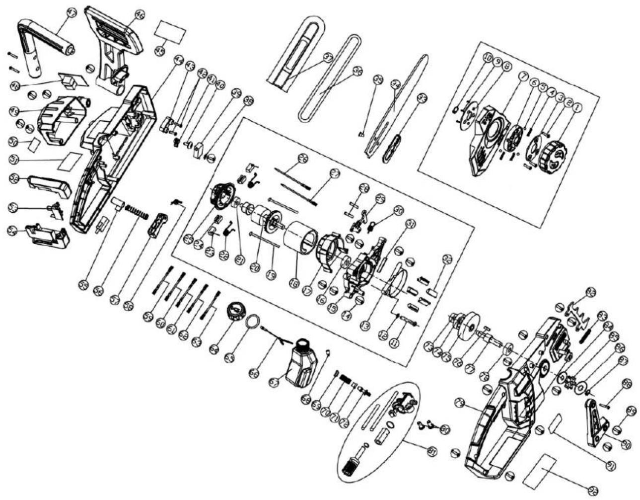 4Garden AP25 - Rysunek złożeniowy - 1