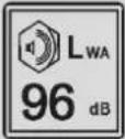 4Garden AM3822S - Symbole dotyczące urządzenia - 9
