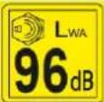 Handy DS150 - Symbole dotyczące urządzenia - 12