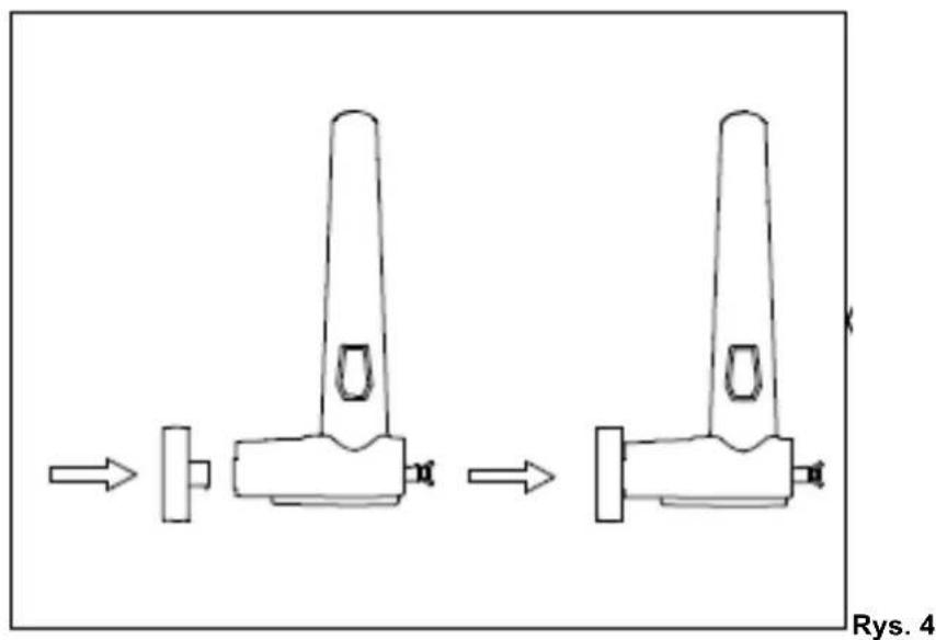 Handy DS150 - Montaż kółka prowadzącego - 1