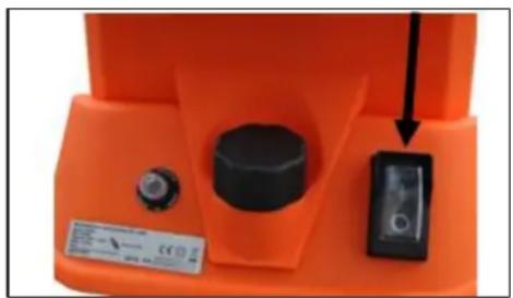 Handy ER2400 - Włączanie i wyłączanie - 2