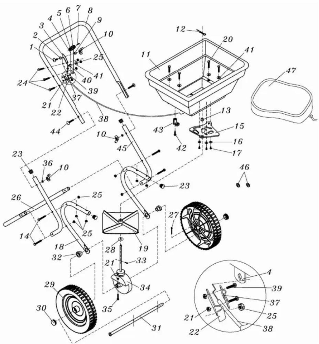 Handy FCR1003 - Rysunek złożeniowy nr1 - 1