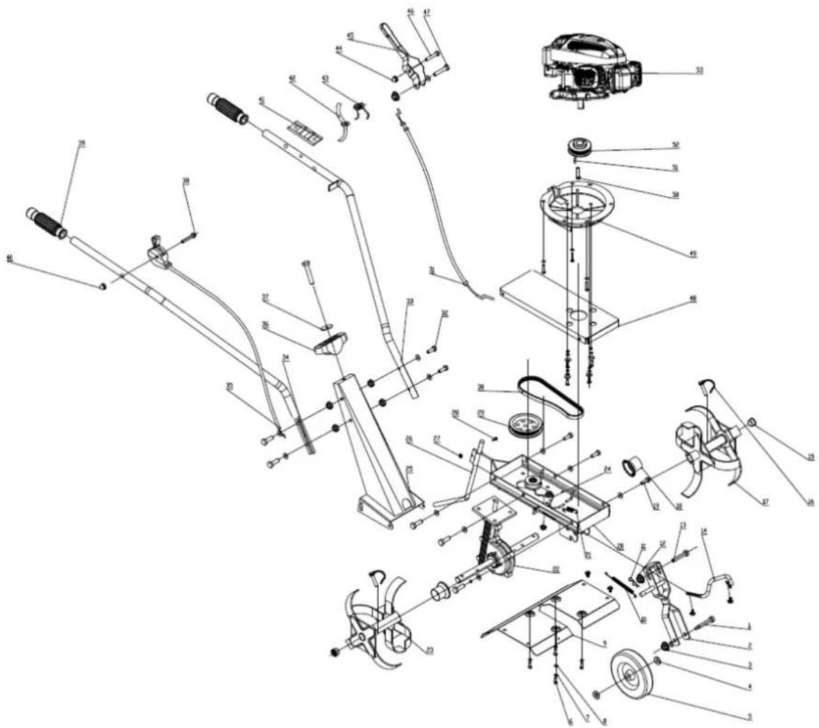 Handy SG36-139 - Rysunek złożeniowy - 1