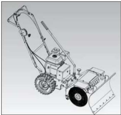 Handy ZHZ60-196L - Montaż pługu lemieszowego (wyposażenie dodatkowe) - 3