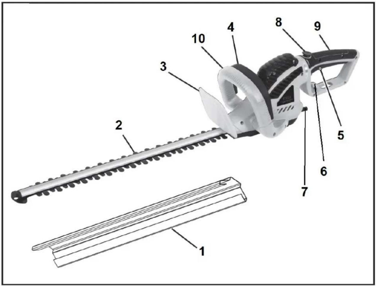 Handy Prime EN750R - Elementy urządzenia - 1