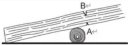 B A