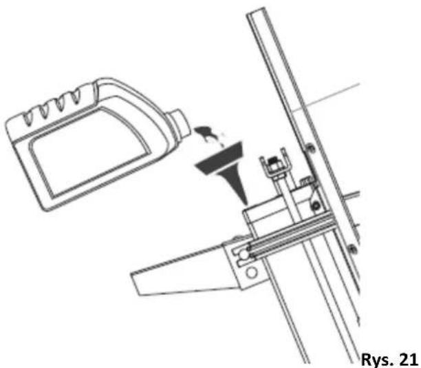 Handy HRH5T - Wymiana oleju hydraulicznego - 3