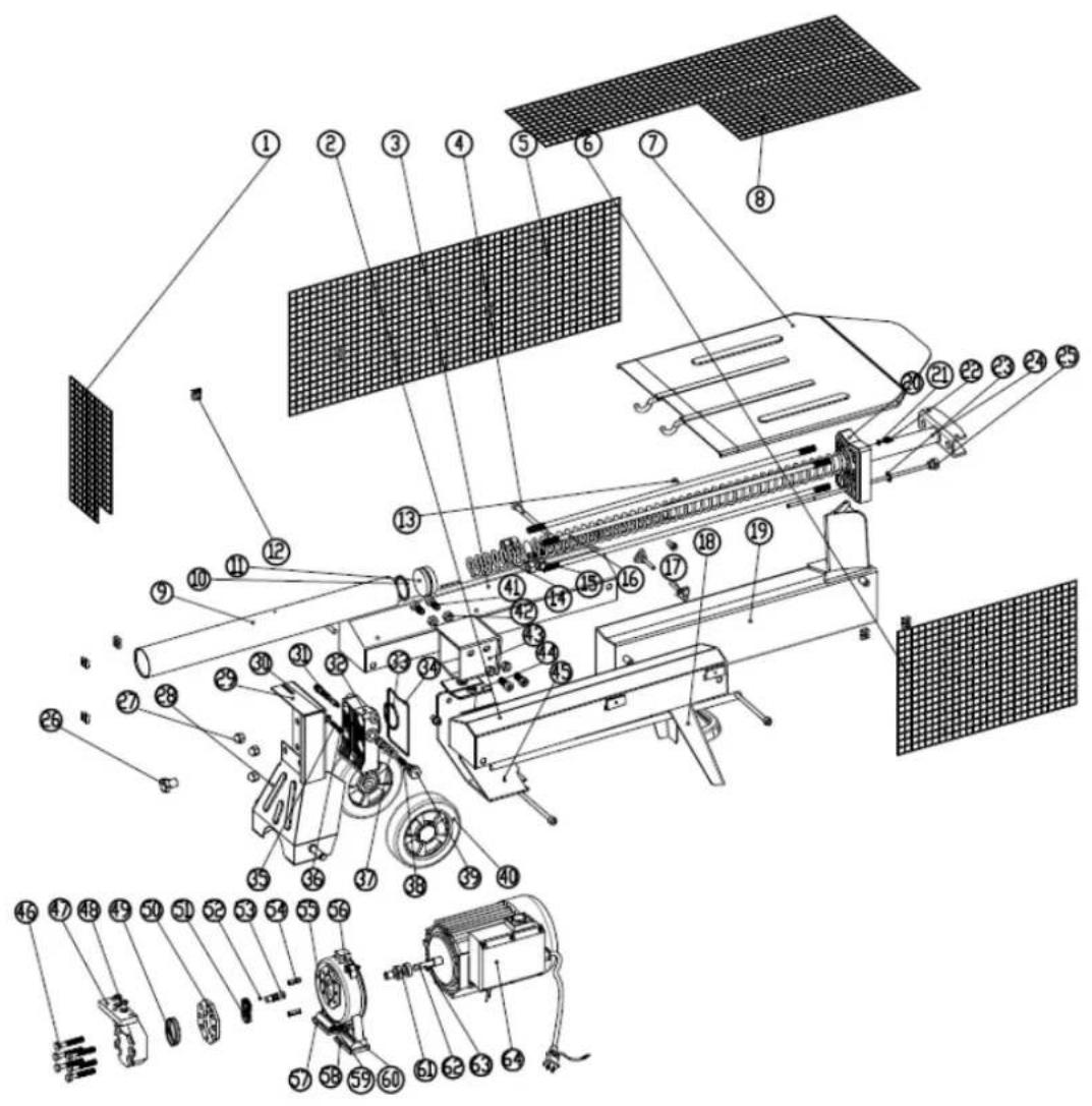 Handy HRH5T - Rysunek złożeniowy nr 1 - 1