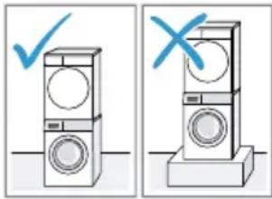 BOSCH WTH85VXXPL - Miejsce ustawie- Wymagania nia - 1