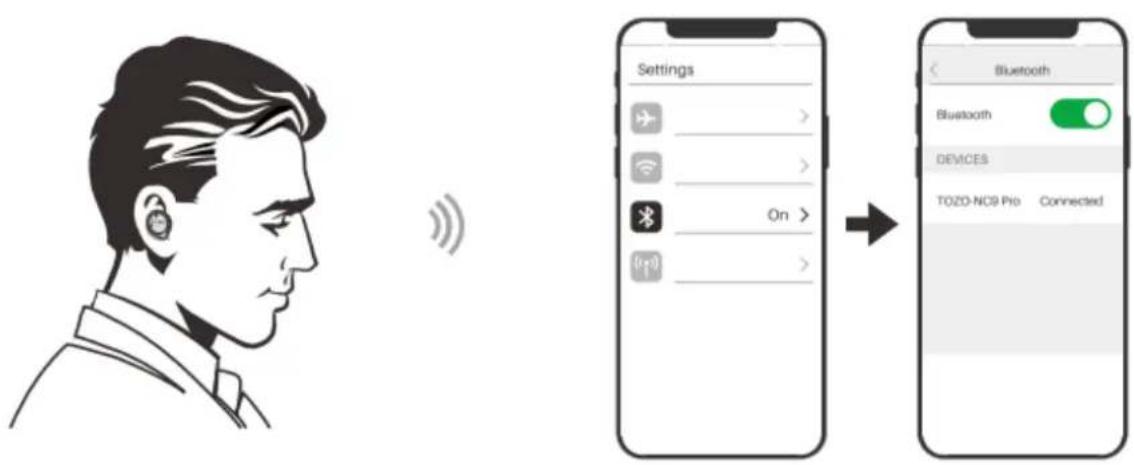 Tozo NC9 Pro - Parowanie - 1
