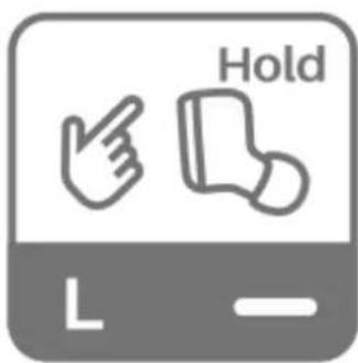 Hold L -