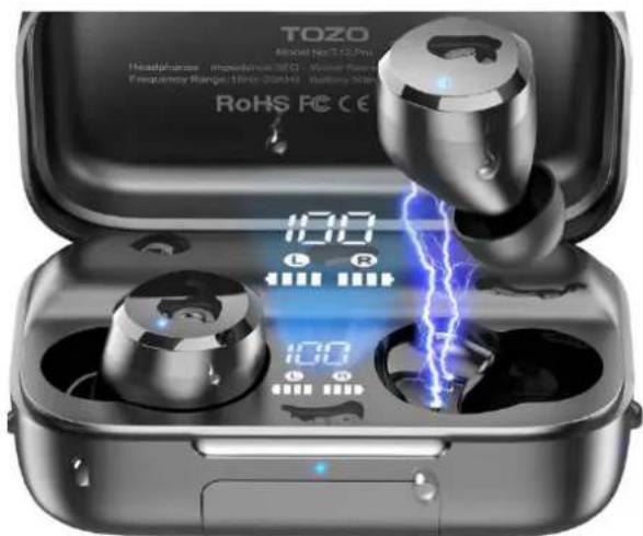Tozo T12 Pro - Używania panelu dotykowego - 12