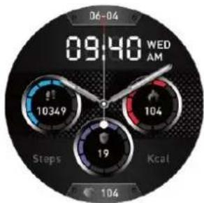06-04 09:40 WED AM 10349 104 Steps 19 Kcal € 104