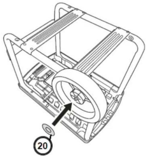 Faworyt Pro DTR2800I - Montaż kółek - 4
