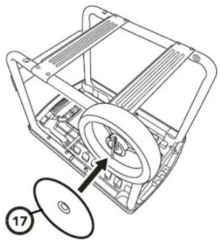 Faworyt Pro DTR2800I - Montaż kółek - 6