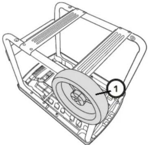 Faworyt Pro DTR2800I - Montaż kółek - 3