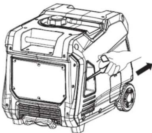 Faworyt GI4000E - Uruchomienie z wykorzystaniem rozrusznika ręcznego (manualne) - 1