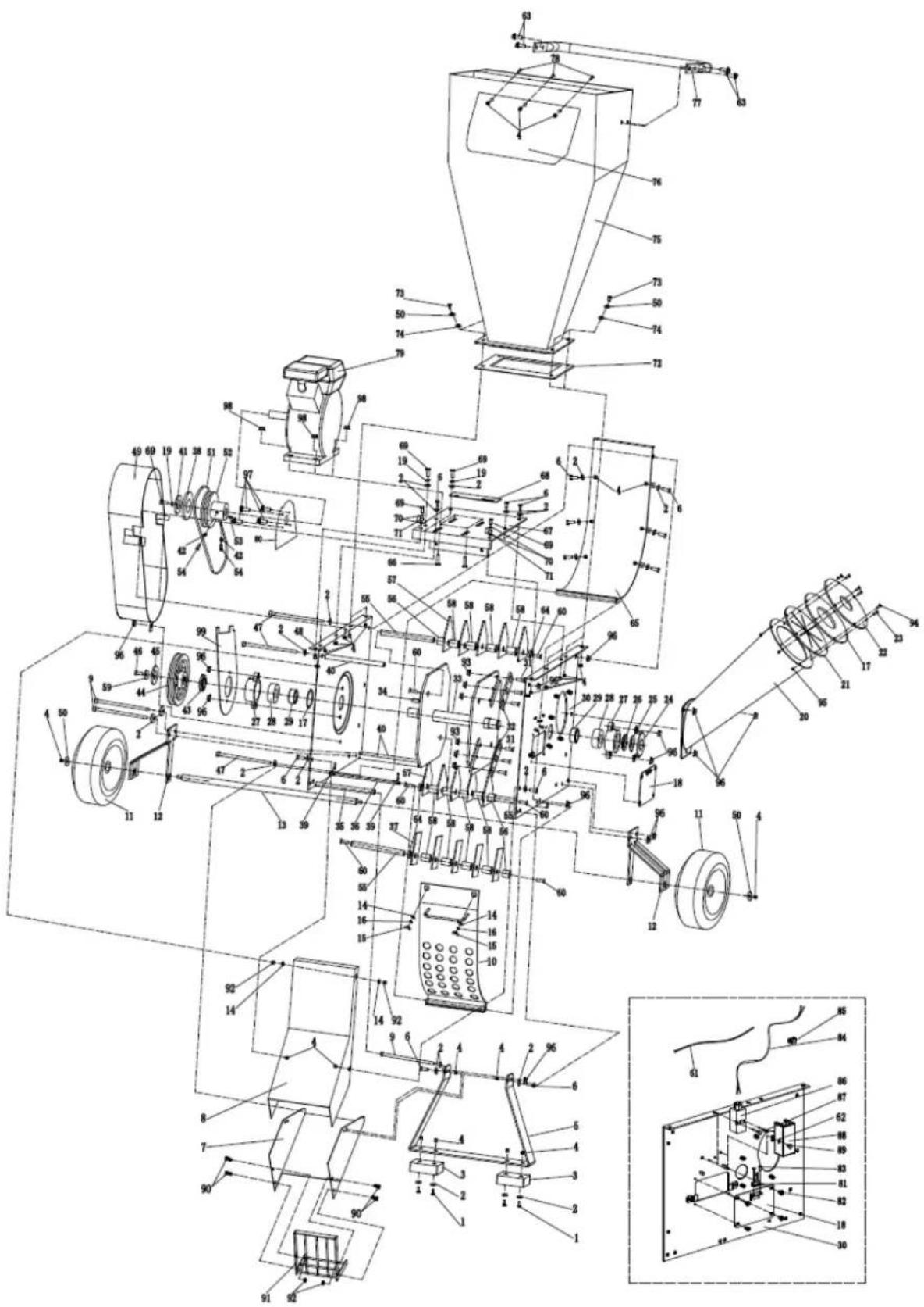 Faworyt NRS135 - RYSUNEK ZŁOŻENIOWY NR 1 - 1