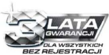 SLATA GWARANCJI DLA WSZYSTKICH BEZ REJESTRACJI