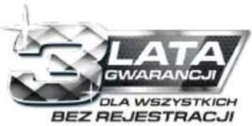LATA GWARANCJI DLA WSZYSTKICH BEZ REJESTRACJI