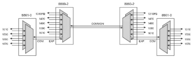 Omnitron Systems CWDM/X - Expansion Port - 1