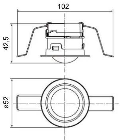 102 42,5 Ø52