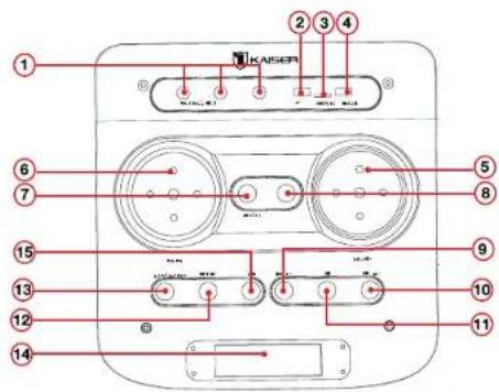 Kaiser KDS-1202 - BAFLE ACTIVO - 2