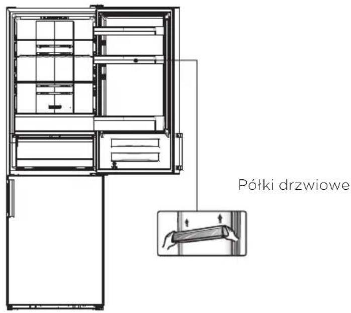 Półki drzwiowe