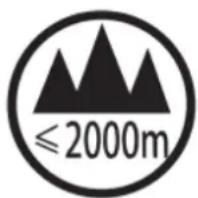 ≤2000m
