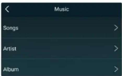 Music Songs > Artist > Album >