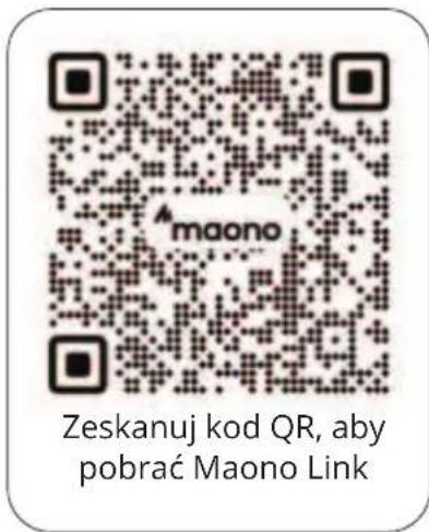maono Zeskanuj kod QR, aby pobrać Maono Link