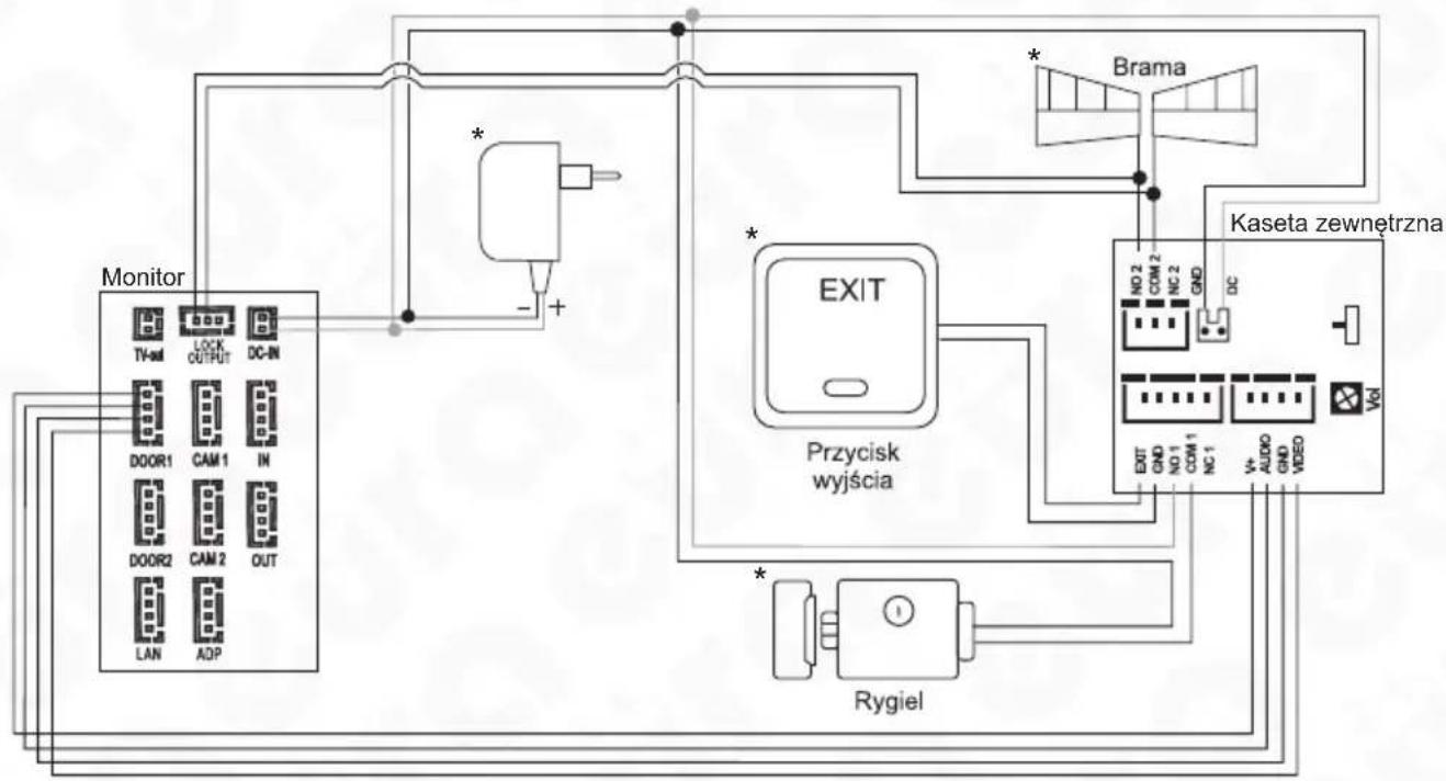 Eura VDP 99C5B - SCHEMAT POŁĄCZENIA PRZEWODÓW - 2