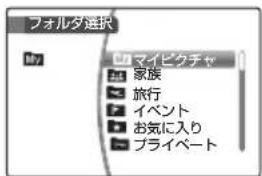 FUJIFILM FinePix Z250fd - フォルダを選択する(フォルダ選択) - 1