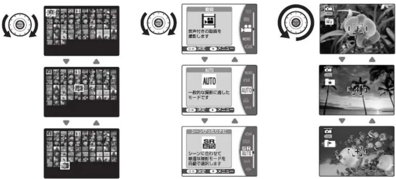 FUJIFILM FinePix Z250fd - フォルダを切り換えるとき (P.24) - 1