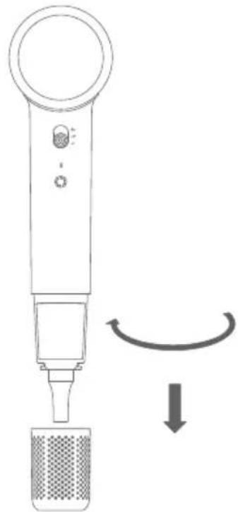 Deerma DEM-CF50W - Przełącznik trybów - 3