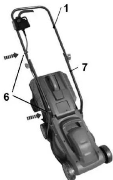 Handy Prime JV1232 - Montaż uchwytu kosiarki - 4