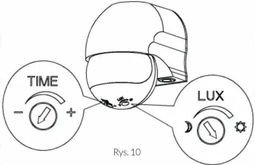 TIME - + LUX Rys. 10