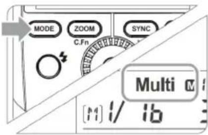 MODE ZOOM SYNC C.Fn Multi M [1] 1/ 16