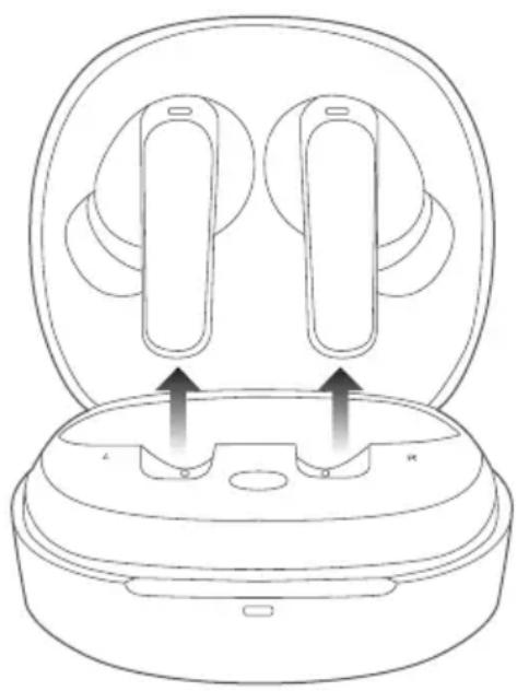 QCY T13X - Pierwsze połączenie: - 1