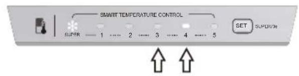 Berg CZW200NBM02 - Zalecane ustawienia temperatury - 3
